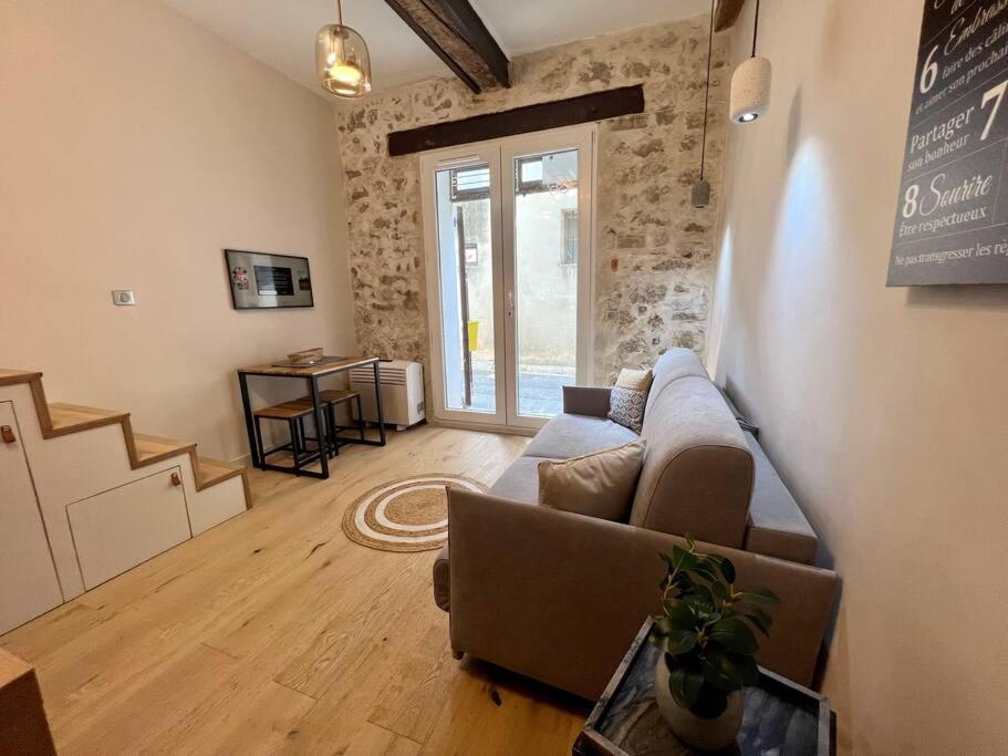Antibes Cute Duplex Studio Exterior foto